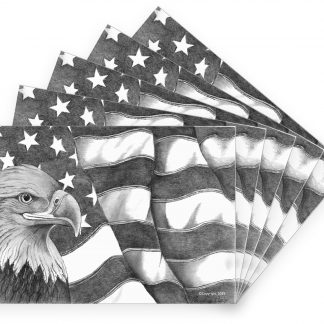 American eagle print cards
